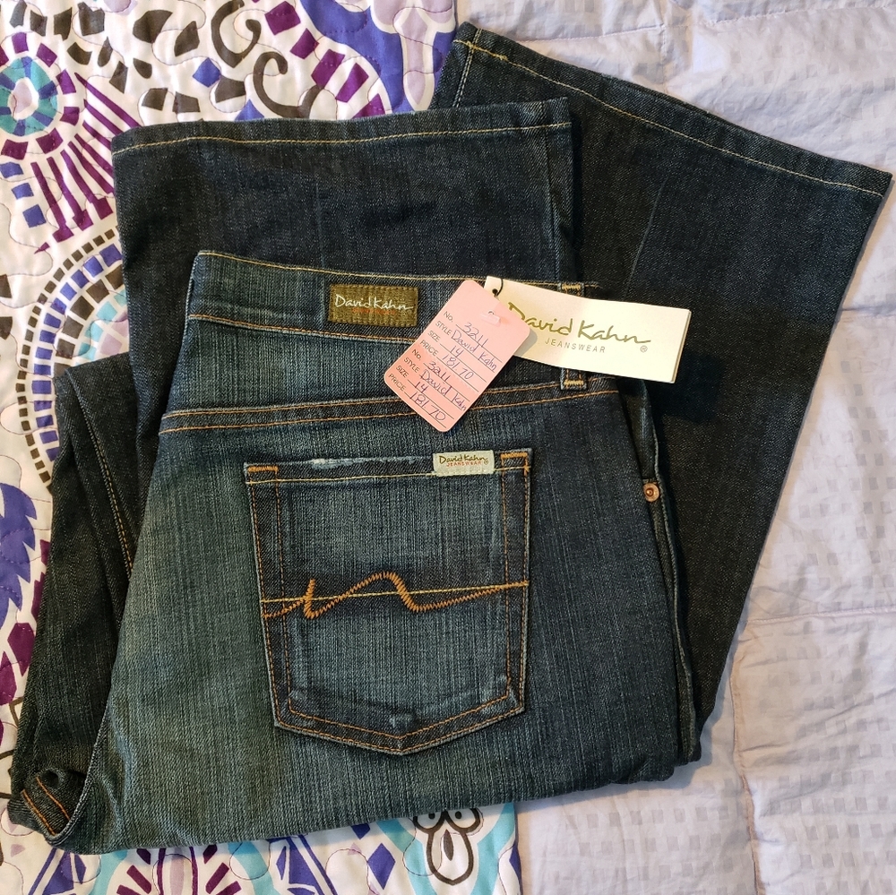 NWT David Khan Jeans Size 14